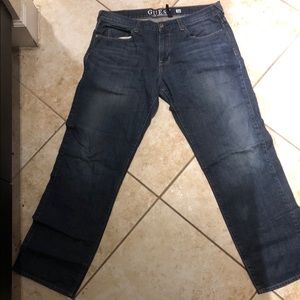 Men’s guess straight leg jeans